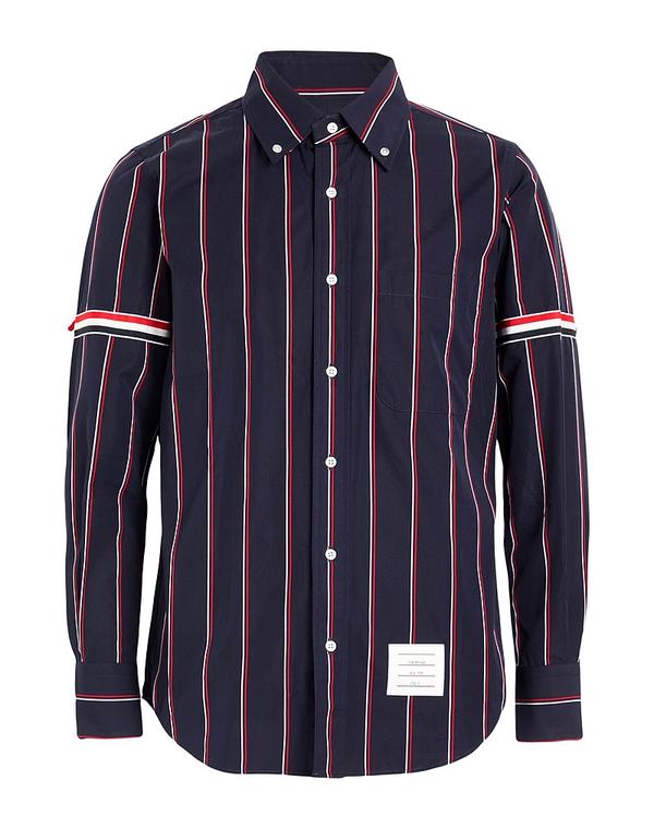 トム赤銅色 メンズ トップス プルオーバー THOM BROWNE Midnight Blue 青碧