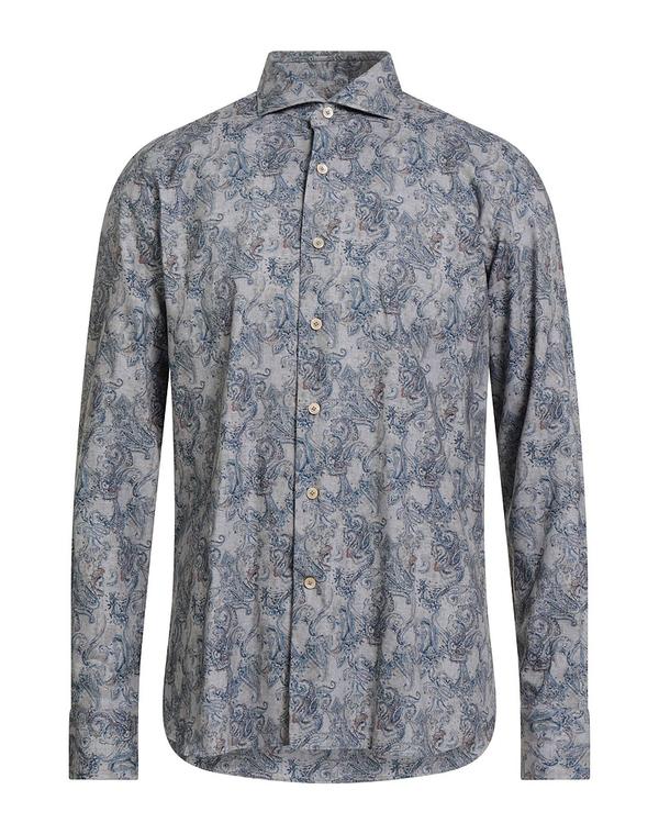 アレッサンドロゲラルディ メンズ トップス シャツ ALESSANDRO GHERARDI Gray グレー|ReVida 店