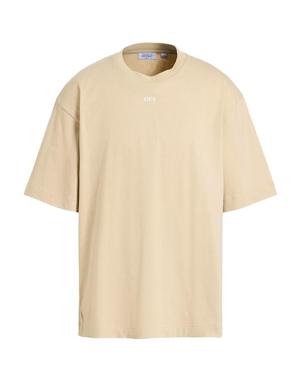 オフ-白いこと メンズ トップス プルオーバー OFF-WHITE Beige ベージュ