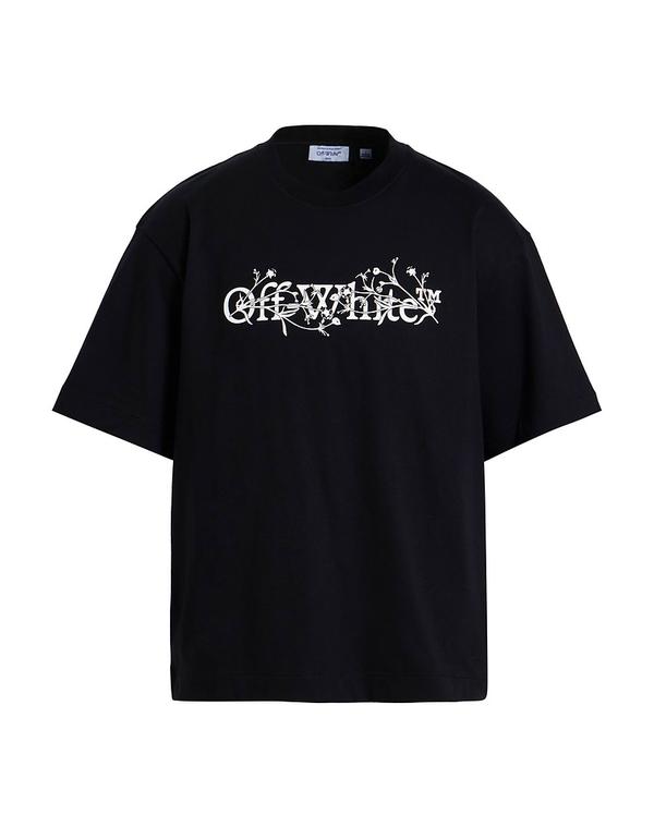 オフ-白いこと メンズ トップス プルオーバー OFF-WHITE Black 黒いこと