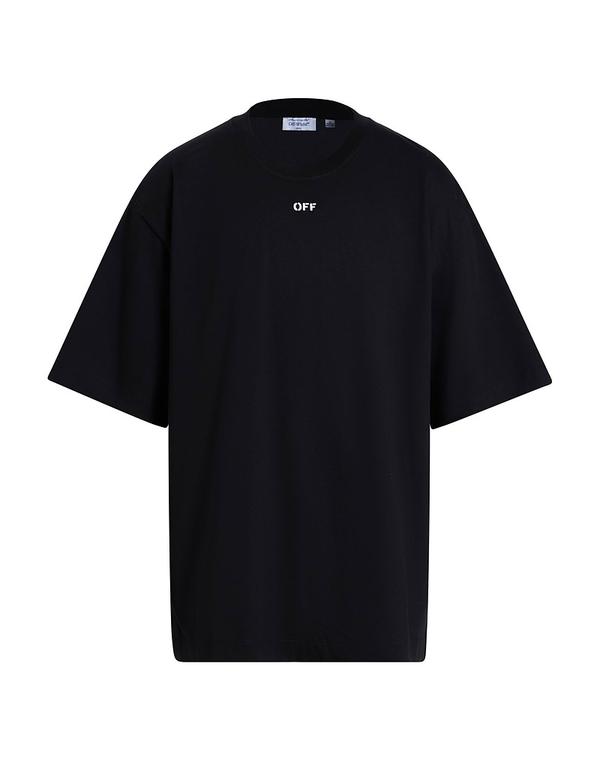 オフ-白いこと メンズ トップス プルオーバー OFF-WHITE T Black 黒いこと