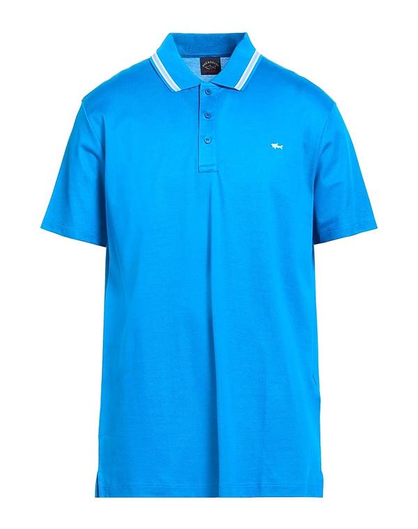 ポールアンドシャーク メンズ トップス スポーツシャツ PAUL \u0026 SHARK Azure Blue 青み