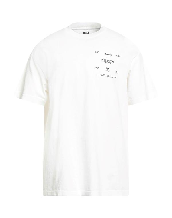 オベイ メンズ トップス プルオーバー OBEY White 白いこと