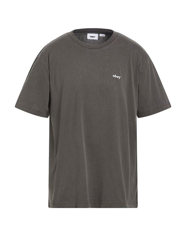 オベイ メンズ トップス ティーシャツ OBEY T Charcoal 暗灰色