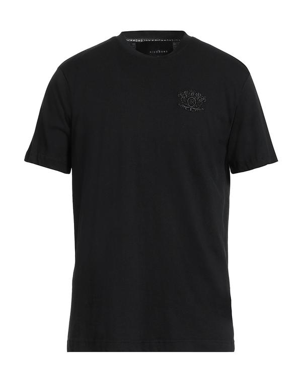 ジョン リッチモンド メンズ トップス Tシャツ JOHN RICHMOND T Black ブラック｜ReVida 店