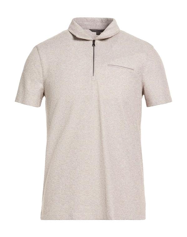 ジョンバルベイトス メンズ トップス ポロシャツ JOHN VARVATOS Light Gray グレー|ReVida 店