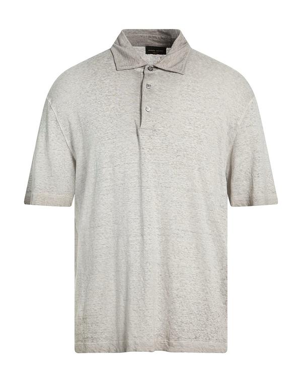 ロベルトコリーナ メンズ トップス ポロシャツ ROBERTO COLLINA Light Gray グレー|ReVida 店
