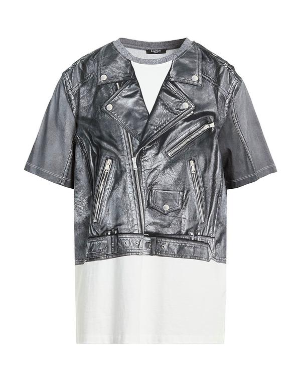 バルマン メンズ トップス プルオーバー BALMAIN Charcoal 暗灰色