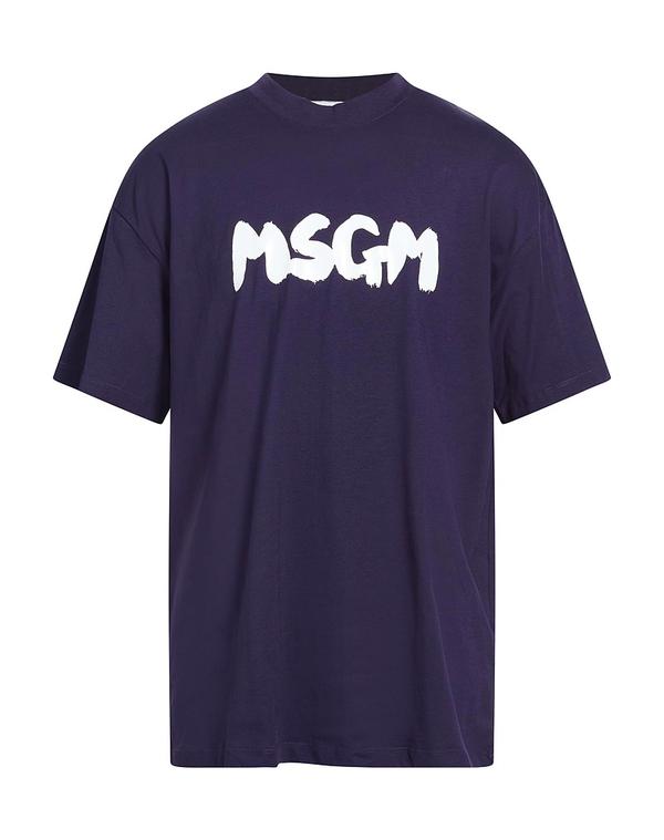 エムエスジイエム メンズ トップス プルオーバー MSGM Dark Purple パープル