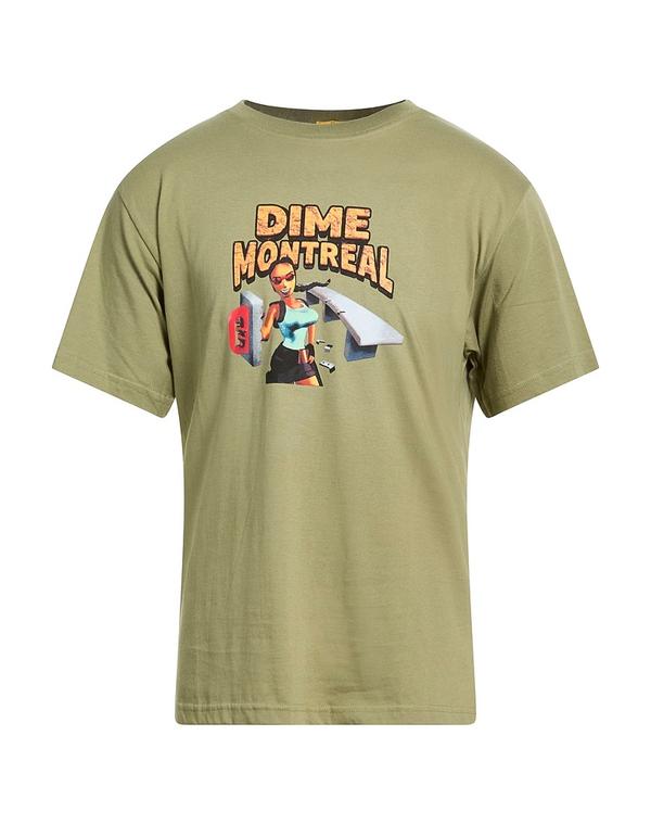 ダイム メンズ トップス プルオーバー DIME Military Green 緑であること