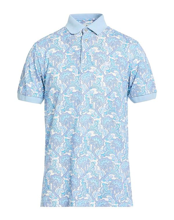 エトロ メンズ トップス スポーツシャツ ETRO Light Blue 青碧