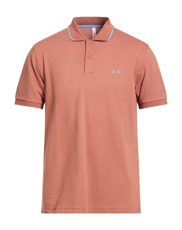 サンシックスティーエイト メンズ トップス ポロシャツ SUN 68 Brown ブラウン｜ReVida 店