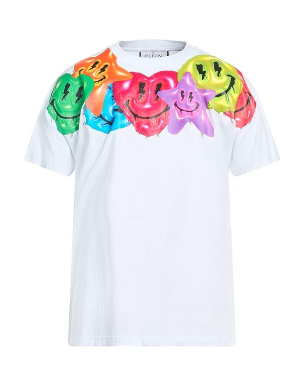 フィリップ飾り気の無い メンズ トップス プルオーバー PHILIPPLEIN White 白いこと