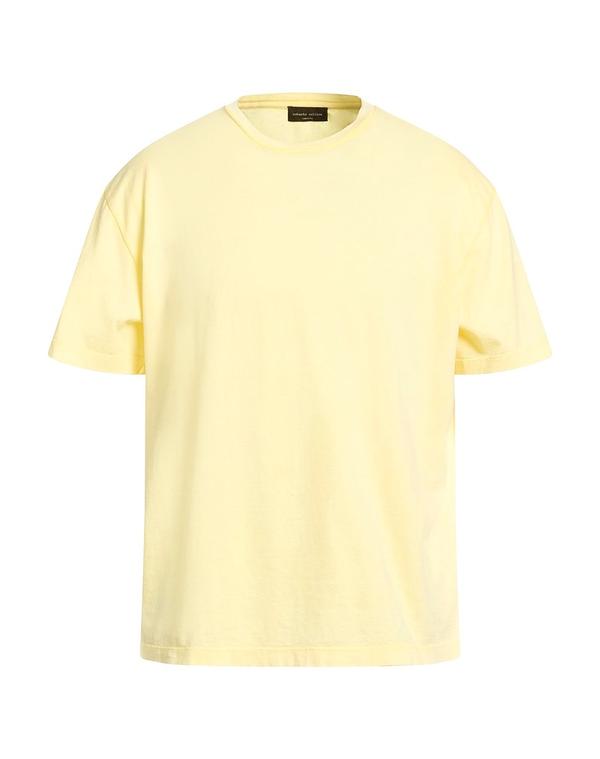 ロベルトコリーナ メンズ トップス プルオーバー ROBERTO COLLINA Yellow 黄色