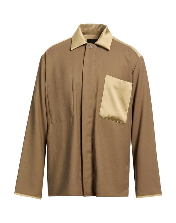ロベルトコリーナ メンズ トップス シャツ ROBERTO COLLINA Military Green グリーン|ReVida 店