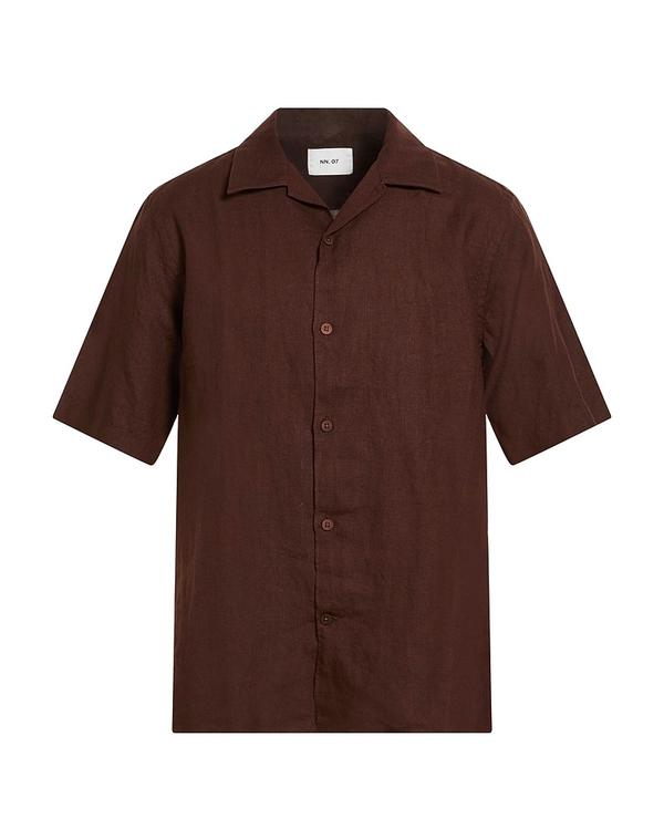 NN07 メンズ トップス ティーシャツ NN07 Chocolate Brown 赤銅色