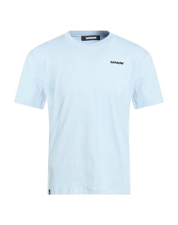 バロー メンズ トップス ティーシャツ BARROW Sky Blue 青碧