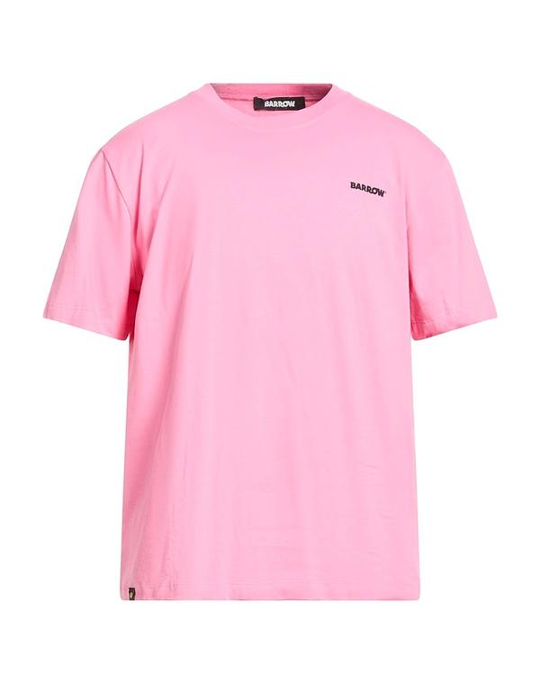 バロー メンズ トップス ティーシャツ BARROW Pink サクラ色