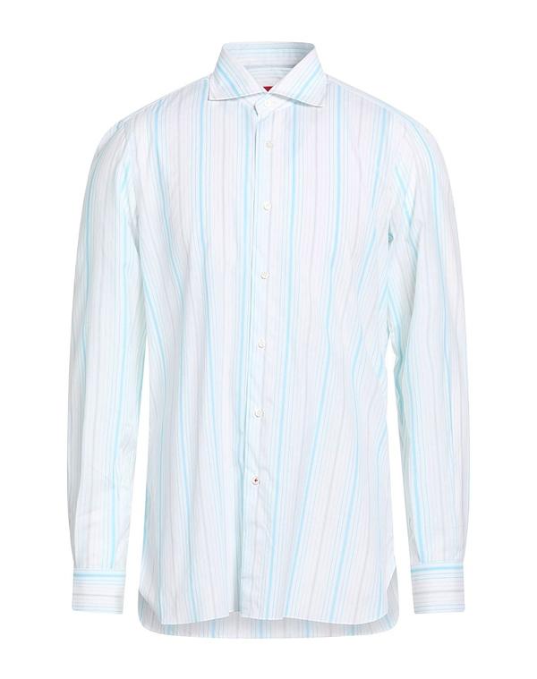 イザイア メンズ トップス プルオーバー ISAIA Turquoise Blue 青色