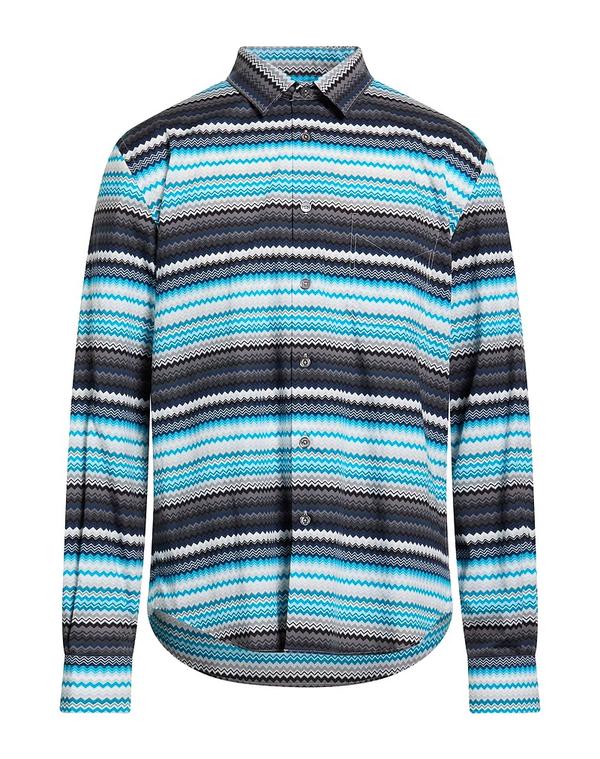ミッソーニ メンズ トップス シャツ MISSONI Navy ネイビー|ReVida 店