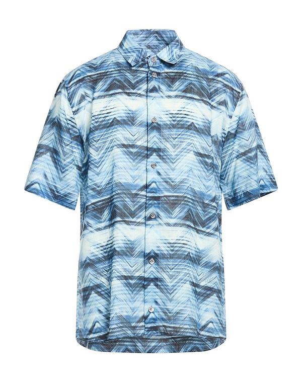 ミッソーニ メンズ トップス プルオーバー MISSONI Blue 青碧
