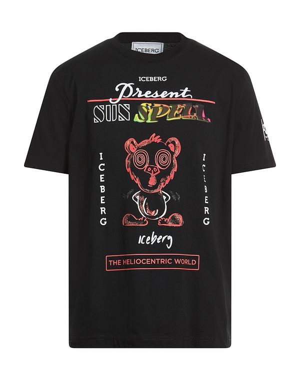 アイスバーグレタス メンズ トップス プルオーバー ICEBERG Black 黒いこと