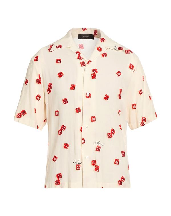 アミリ メンズ トップス シャツ AMIRI Off White オフホワイト｜ReVida 店