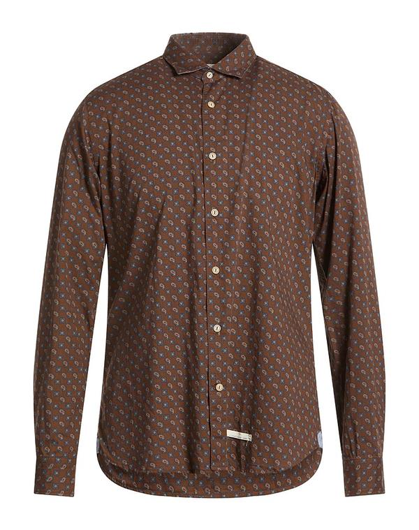 ティントリア マッティ メンズ トップス シャツ TINTORIA MATTEI 954 Chocolate Brown ブラウン|ReVida 店