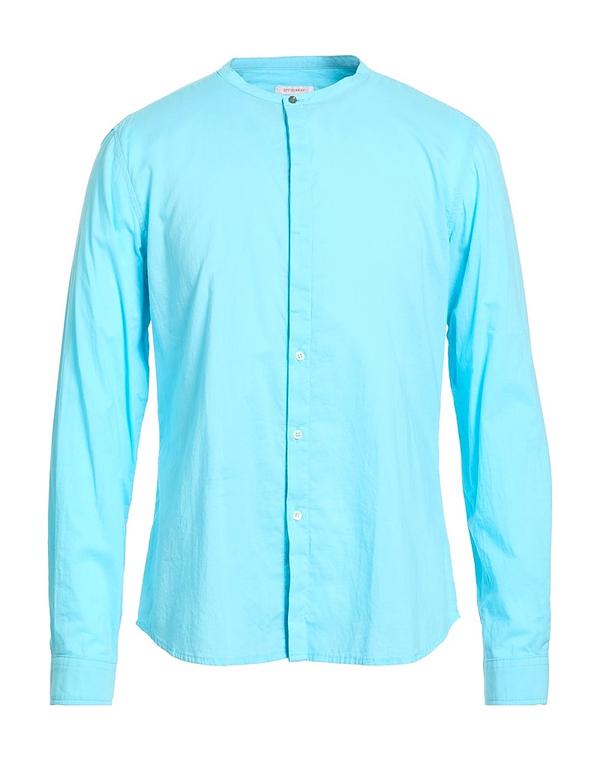 オフィシナ 36 メンズ トップス シャツ OFFICINA 36 Sky Blue ブルー｜ReVida 店