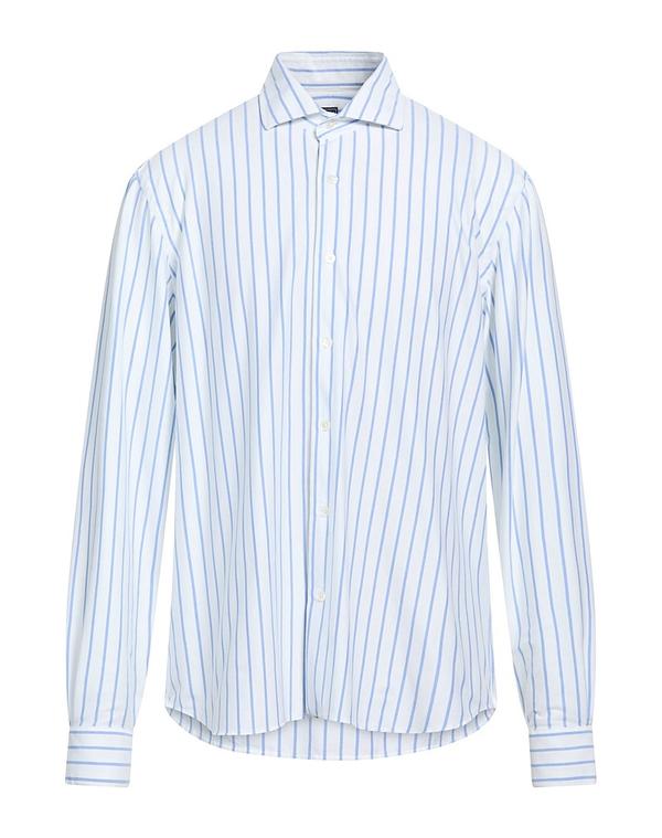 フェデーリ メンズ トップス シャツ FEDELI ストライプ柄シャツ White ホワイト