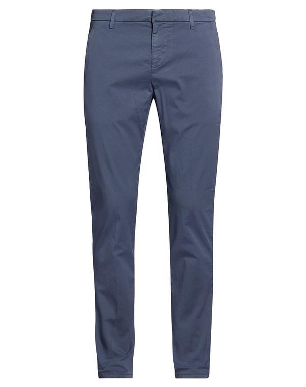 ドンダップ メンズ ボトムス カジュアルパンツ DONDUP チノパンツ Blue Gray グレー