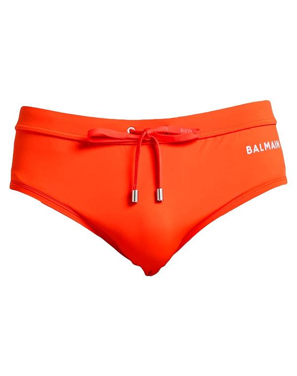 バルマン メンズ 水着 ハーフパンツ・ショーツ BALMAIN 水着（ビキニパンツ） Orange オレンジ