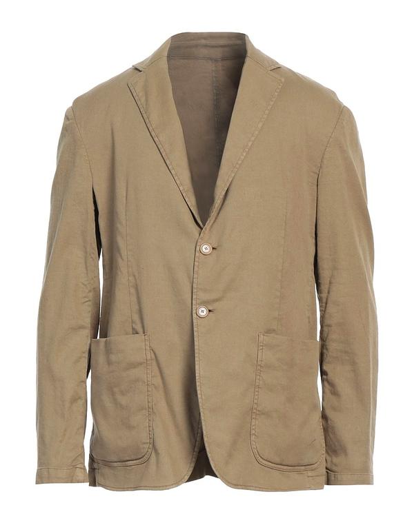 ドンダップ メンズ アウター ジャケット・ブルゾン DONDUP テーラードジャケット Khaki カーキ