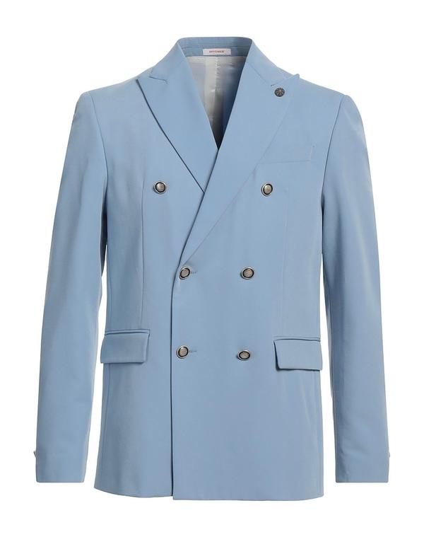 オフィシナ 36 メンズ アウター ジャケット・ブルゾン OFFICINA 36 テーラードジャケット Light Blue ブルー 31,070円