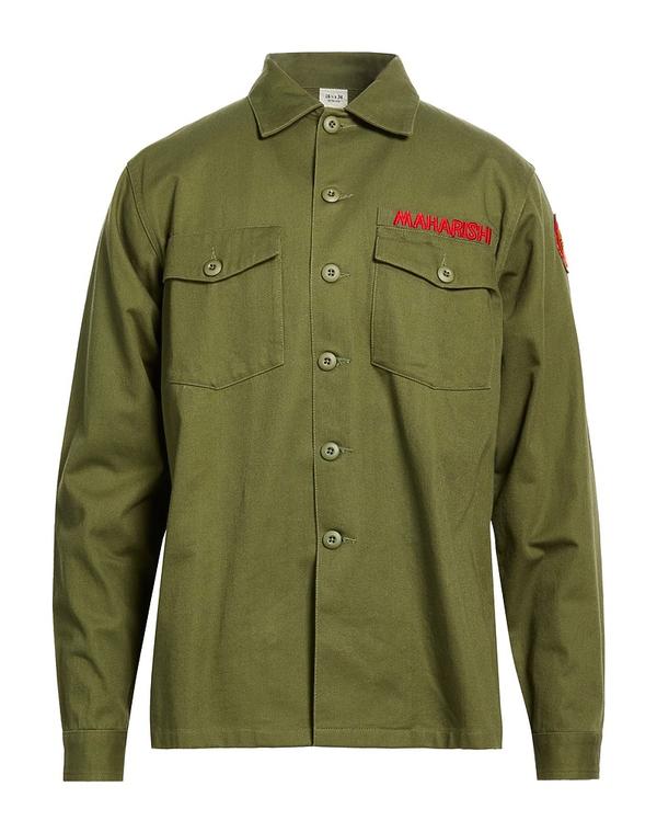 マハリシ メンズ トップス プルオーバー MAHARISHI Military Green 緑であること