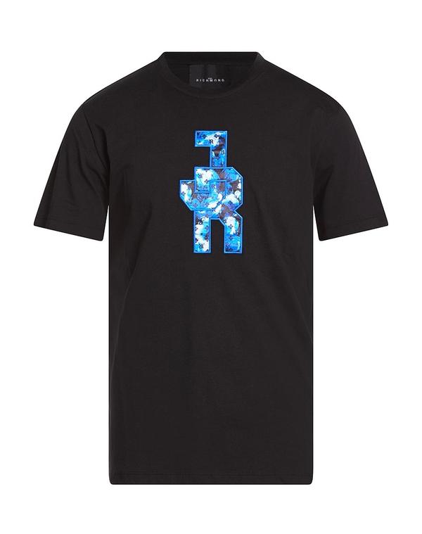 ジョン バージニアの州都 メンズ トップス プルオーバー JOHN RICHMOND Black 黒いこと