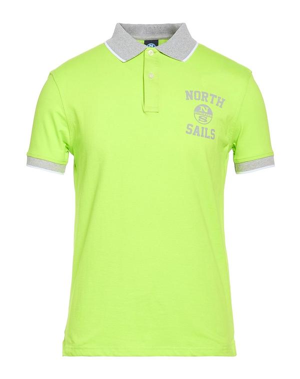 ノースセール メンズ トップス ポロシャツ NORTH SAILS Lime Green ライム｜ReVida 店