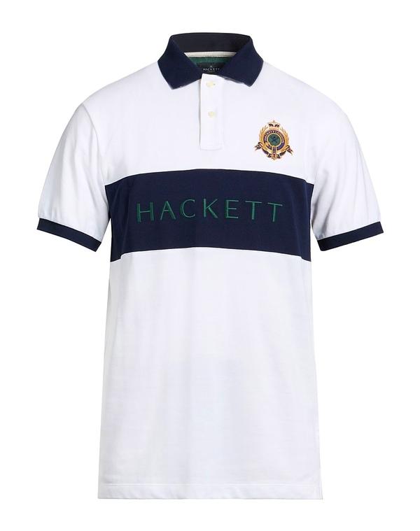 ハケット メンズ トップス スポーツシャツ HACKETT White 白いこと