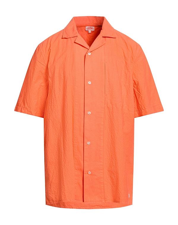 アルモーリュックス メンズ トップス シャツ ARMOR-LUX Orange オレンジ｜ReVida 店 16,410円