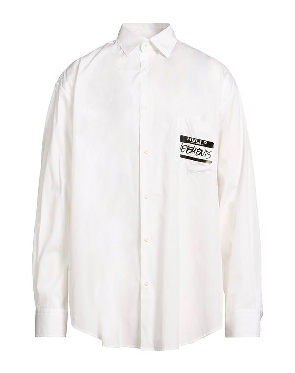 ヴェトモン メンズ トップス ティーシャツ VETEMENTS White 白いこと