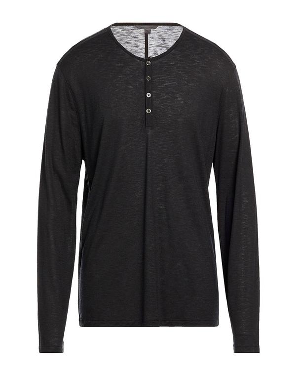 ジョンバルベイトス メンズ トップス プルオーバー JOHN VARVATOS Black 黒いこと