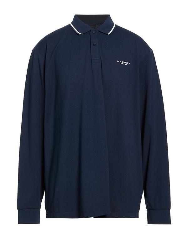 ハケット メンズ トップス スポーツシャツ HACKETT Navy 米国海軍