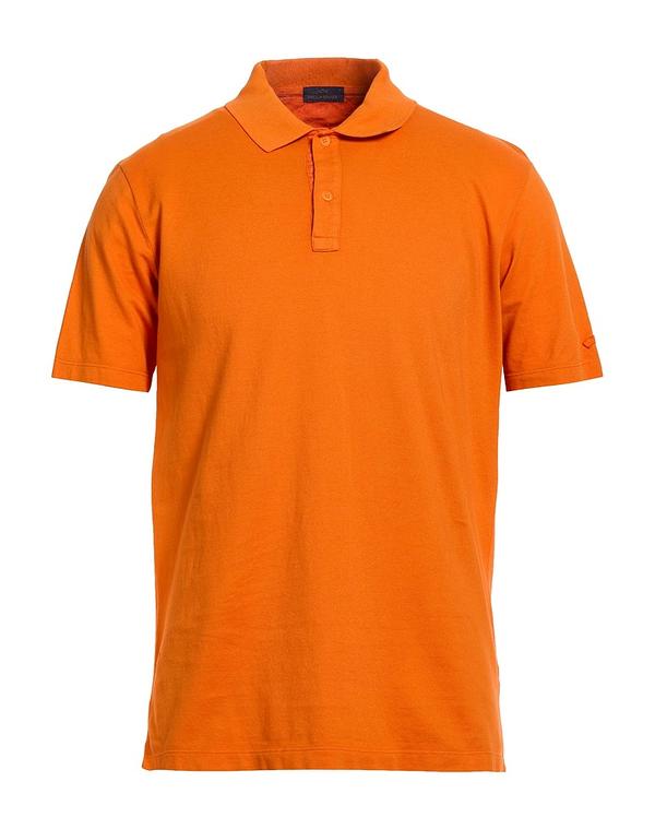 ポールアンドシャーク メンズ トップス スポーツシャツ PAUL \u0026 SHARK Orange オレンジ色
