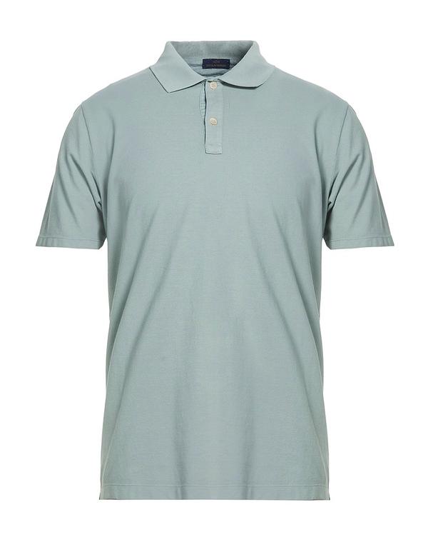 ポールアンドシャーク メンズ トップス スポーツシャツ PAUL \u0026 SHARK Sage Green 緑であること
