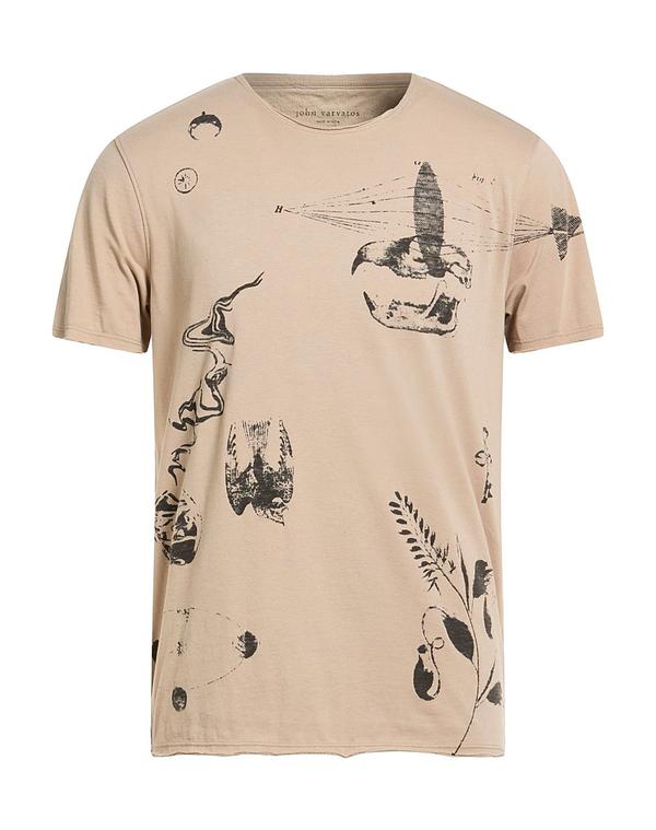 ジョンバルベイトス メンズ トップス プルオーバー JOHN VARVATOS Taupe トープ