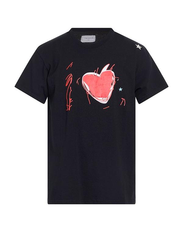 エディター メンズ トップス Tシャツ THEDITOR Black ブラック｜ReVida 店