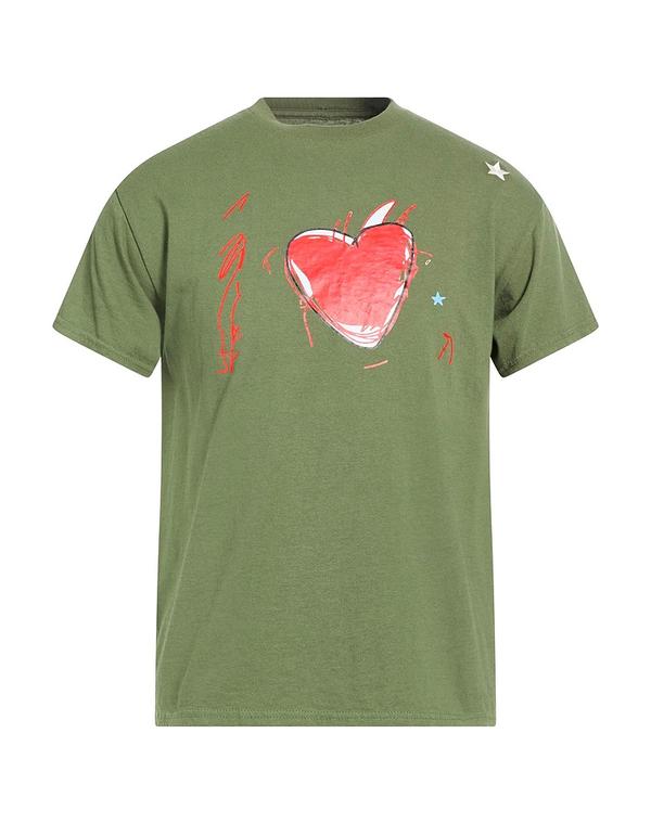 エディター メンズ トップス Tシャツ THEDITOR Military Green グリーン|ReVida 店
