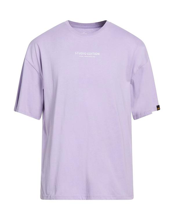 アルファインダストリーズ メンズ トップス プルオーバー ALPHA INDUSTRIES Lilac 紫はしどい