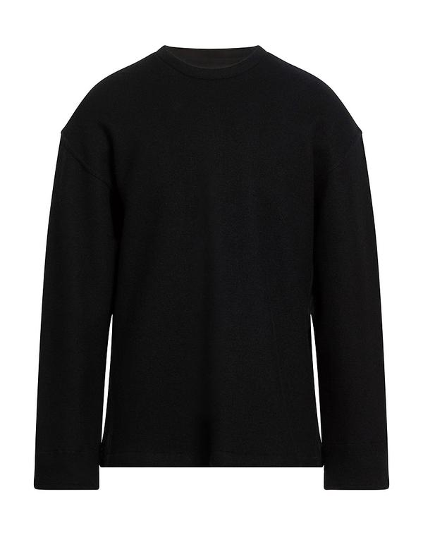 ジル・サンダー メンズ アウター パーカー・スウェット JIL SANDER Black 黒いこと