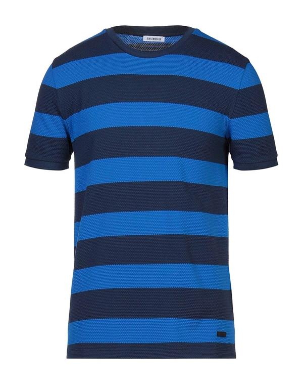 ビッケンバーグス メンズ トップス Tシャツ BIKKEMBERGS Blue ブルー｜ReVida 店
